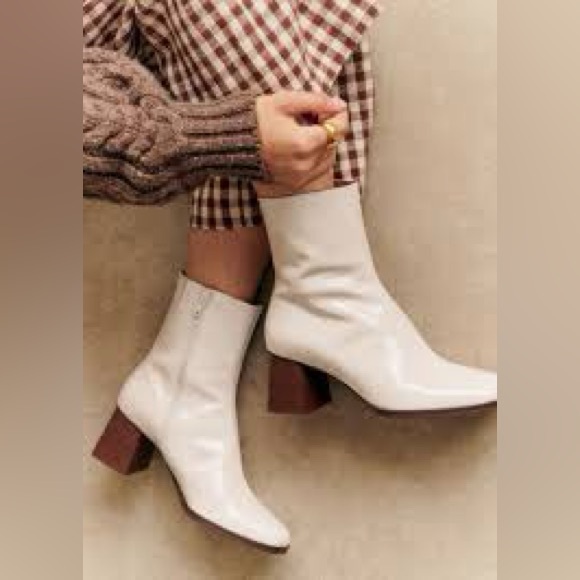 Sezane Axelle ankle boots size 40 - Picture 1 of 17
